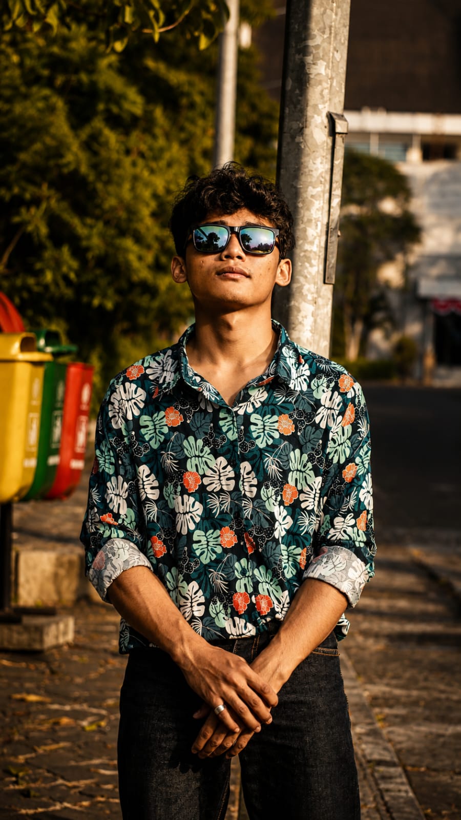 GOLDEN HOUR STREET PORTRAIT